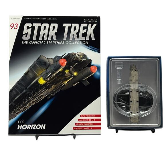 Eaglemoss 2018 Star Trek ECS Horizon Diecast Starship 93 - Picture 1 of 10